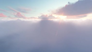 Zaman Hızı Bulutları Arkaplanı