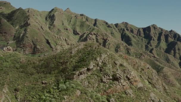 Luchtfoto Enquête Boven Wegen Tenerife Canarische Eilanden — Stockvideo