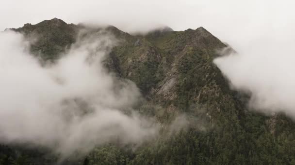 喜马拉雅山上方的云 尼泊尔 — 图库视频影像