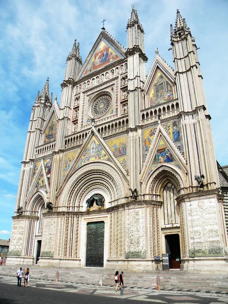 Cephe Orvieto Katedrali, Orvieto, İtalya