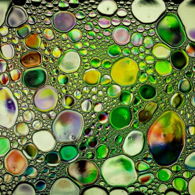 resim renkli petrol boşanma suda, bir arka plan olarak kullanmak için