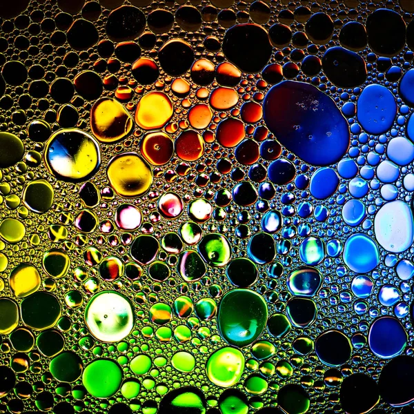 resim renkli petrol boşanma suda, bir arka plan olarak kullanmak için