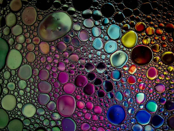 resim renkli petrol boşanma suda, bir arka plan olarak kullanmak için