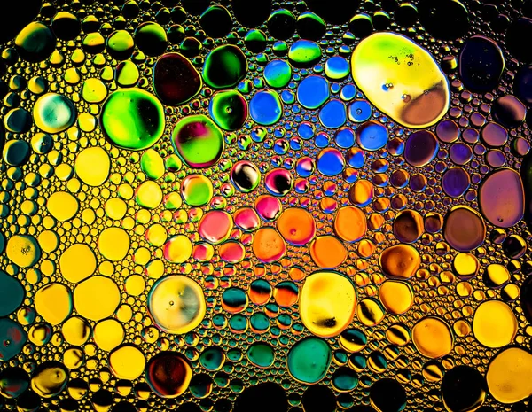 resim renkli petrol boşanma suda, bir arka plan olarak kullanmak için