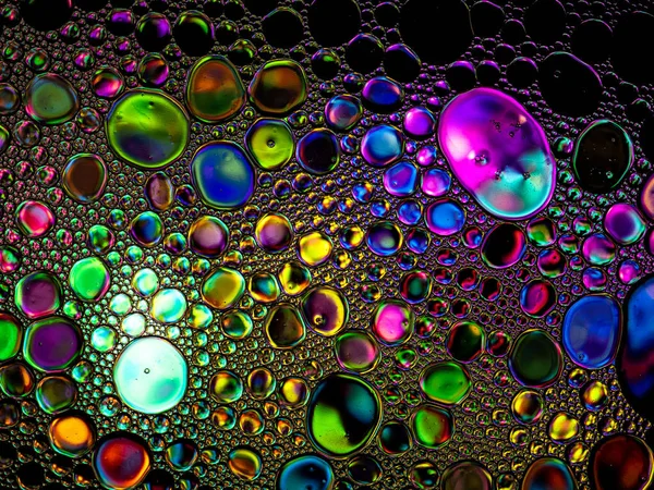 resim renkli petrol boşanma suda, bir arka plan olarak kullanmak için