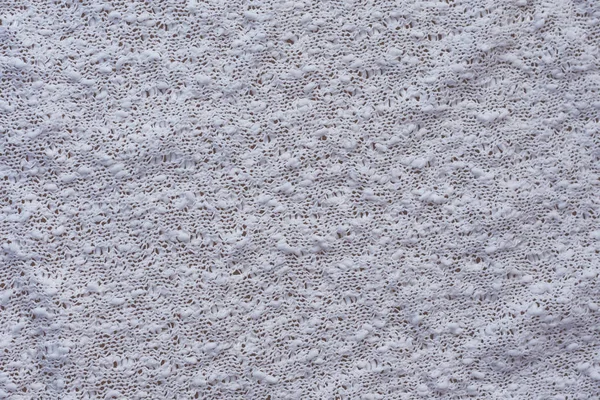 Teksturowanej tło zbliżenie białe płótno widok z góry — Zdjęcie stockowe