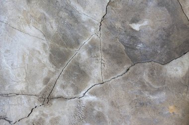 çatlaklar grafik kaynağı ile gri beton duvar arka plan
