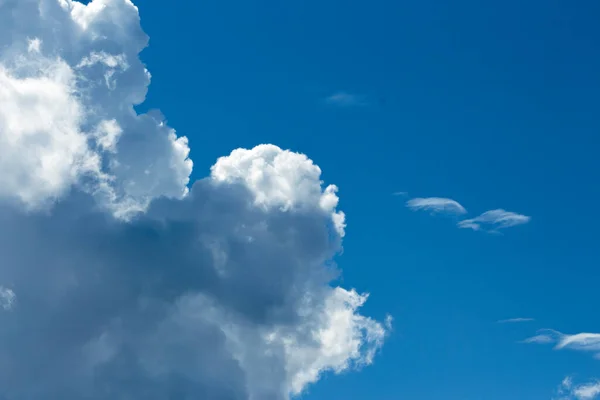 Nubes Cielo Azul Con Una Copia Del Espacio — Foto de Stock