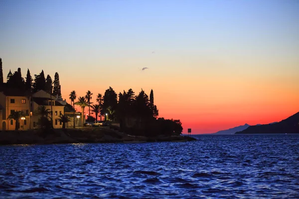 Oude Historische Centrum Van Stad Korcula — Stockfoto