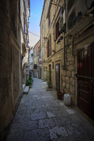 Old Town Historic Center Korcula — Stock Photo, Image