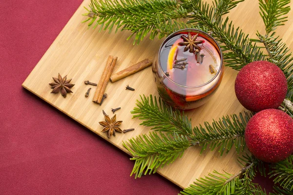 Natale Caldo Vin Brulè — Foto Stock