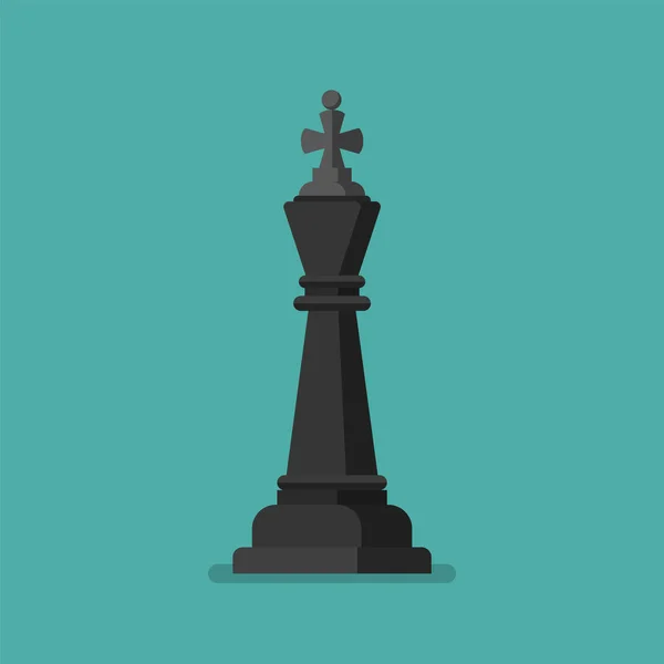 Šachy Obrázek Ikony Vektorové Ilustrace — Stockový vektor