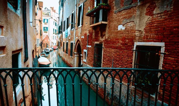 Venedig Italien Canal Vatten Stadsbilden Adriatiska Morgon — Stockfoto