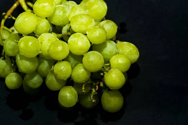 Ramo Uvas Blancas Deliciosas Frescas — Foto de Stock