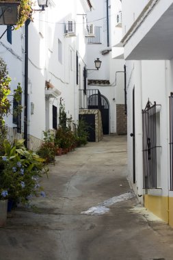 Tipik köy Andalucia İspanya detay