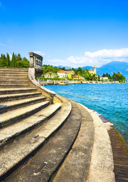 Tremezzo Tremezzina view, Como Lake district landscape. Italy, E — Stock Photo, Image