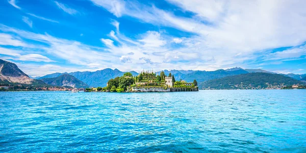 Maggiore Gölü Ndeki Isola Bella Adası Borromean Adaları Stresa Piedmont — Stok fotoğraf