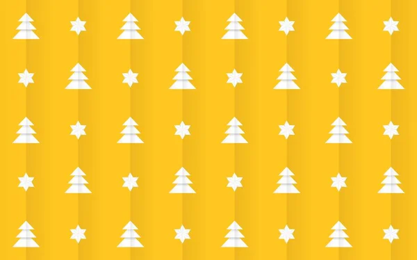 Yeni yıl ve Noel arka planda origami stil altın, sarı, turuncu