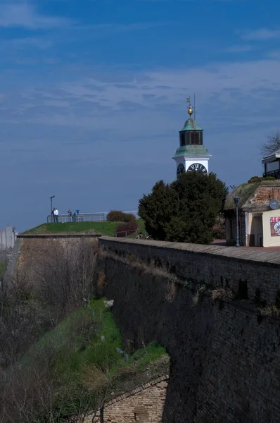 Zeď Petrovaradinská Pevnost Novi Sad — Stock fotografie