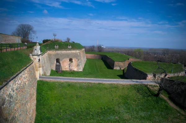 Ландшафт Петрорадіна Фортеці Сербія — стокове фото