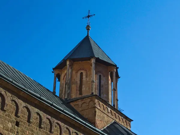 Torre Igreja Principal Mosteiro Privina Glava Sérvia — Fotografia de Stock