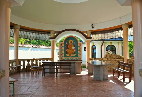 Small open chapel in monastery Privina Glava, Serbia — Stock Photo, Image