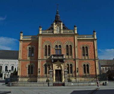 Zmaj Jovina Caddesi 'ndeki Bishops Sarayı, Novi Sad, Sırbistan