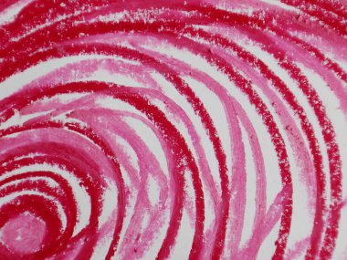 Beyaz arka plan üzerinde renkli soyut çocuğun çizim