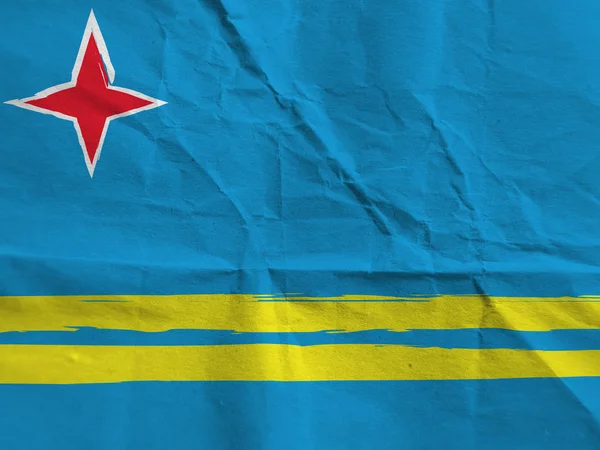 Abstract ARUBA flag — Stock Photo, Image