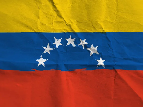 Absztrakt Venezuela zászlaja — Stock Fotó