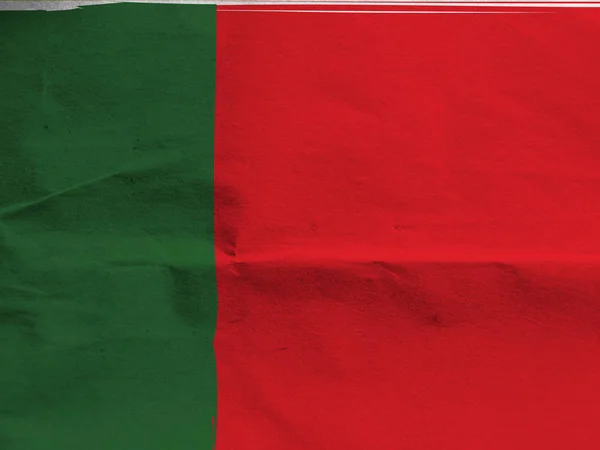 Grunge Bandera de Portugal —  Fotos de Stock