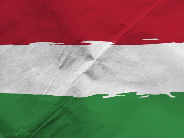 Grunge HUNGARY flag — Stock Photo, Image