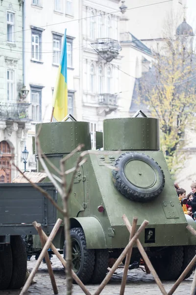 Lviv Ukraine November 2018 100Th Anniversary West Ukrainian People Republic — Stock Photo, Image