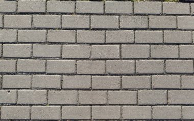 Eski kaldırım taşı döşeli yolu