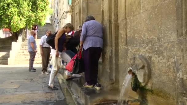 Comme Burgas Ourense Fountain — Video
