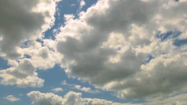 Wolkenbewegung Zeitraffer Himmel — Stockvideo