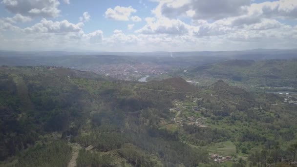 Gran Vista Dron Una Ciudad — Vídeos de Stock