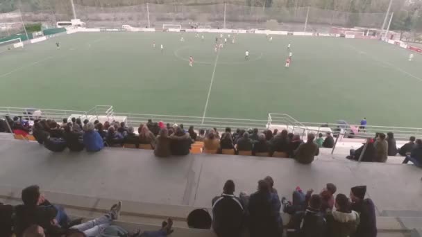 Fußball Junior Training Sport Ourense Galicia — Stockvideo