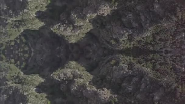 Horská Kaleidoskop Vertigo Efekt — Stock video