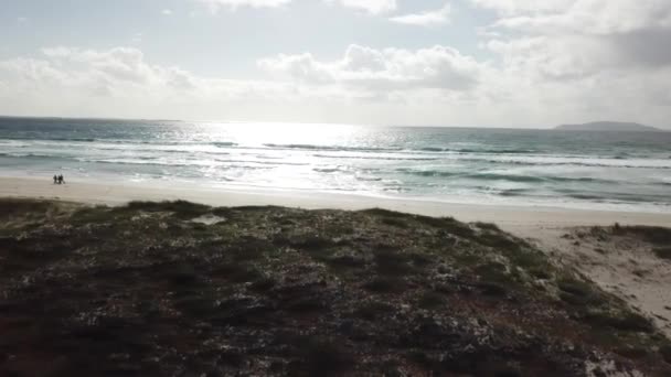 Praia Mar Oceano Sol — Vídeo de Stock