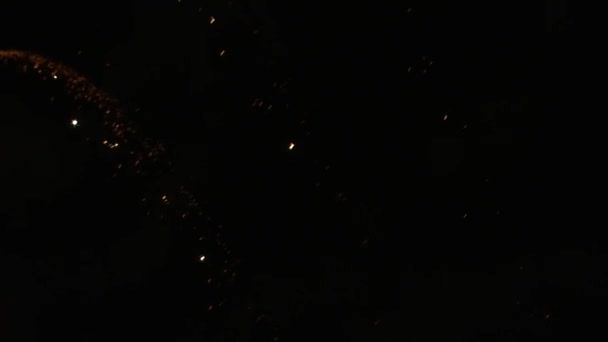 Feuerwerk aus nächster Nähe — Stockvideo
