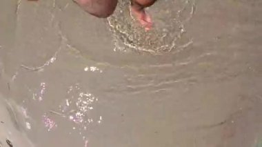 CIES Adaları, Pontevedra/Galiçya - 08-08-18: sahile tarafından yürüyüş