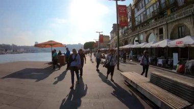 Ribeira Porto, Portekiz üzerinden yürüyüş