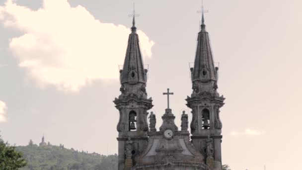 LA NOSTRA MADONNA DELLA CHIESA DI CONSOLAZIONE, GUIMARAES (PORTOGALLO ) — Video Stock