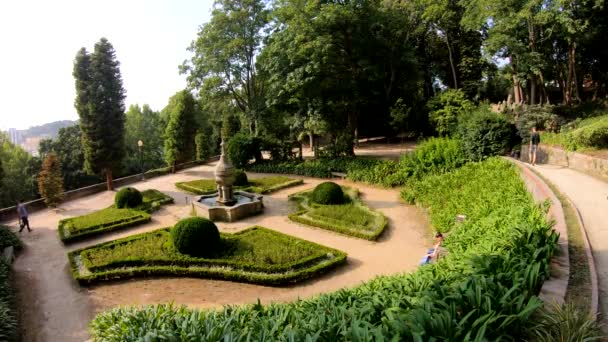 来自葡萄牙波尔图的花园 — 图库视频影像