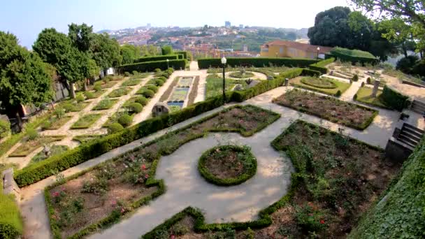 포르토, 포르투갈에서 정원 — 비디오