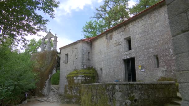 San Pedro Rocas Ourense Galicia — Stock Video