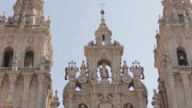 Cephe katedral Santiago De Compostela