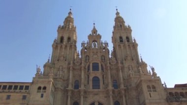 Cephe katedral Santiago De Compostela