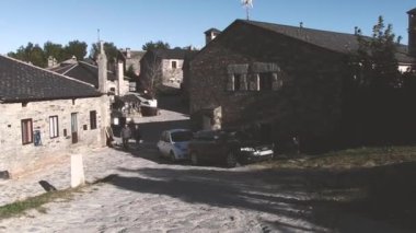 Evler ve Pedrafita insanlardan Cebreiro yapmak